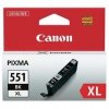 Tusz Canon CLI551BK XL. black. 11ml. 6443B001. high capacity. Canon PIXMA iP7250. MG5450. MG6350 6443B001